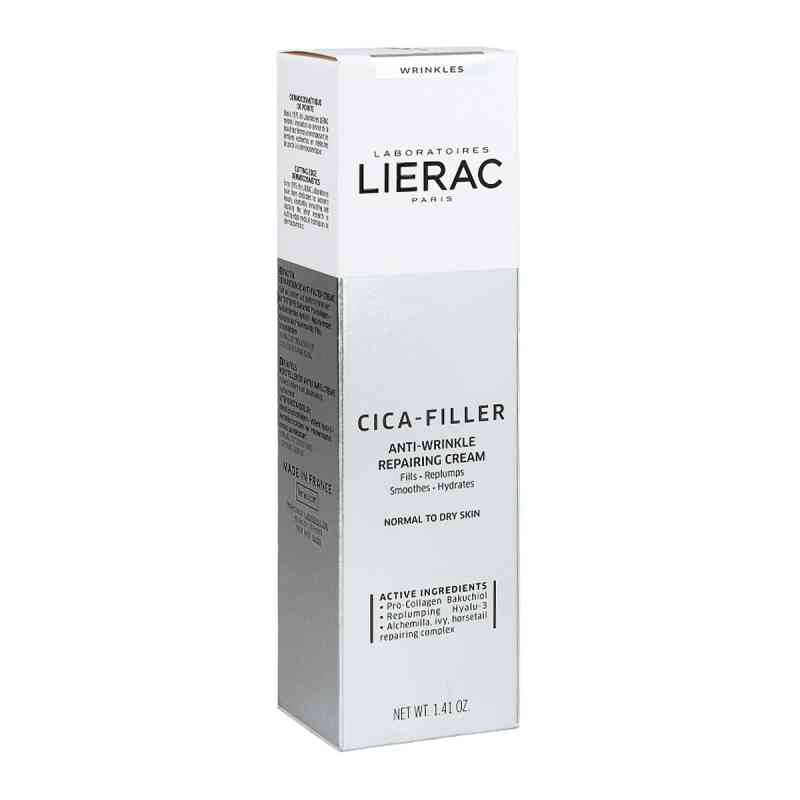 LIERAC CICA FILLER Anti-Falten Creme Normale, trockene Haut 40 ml von Laboratoire Native Deutschland GmbH PZN 15993805