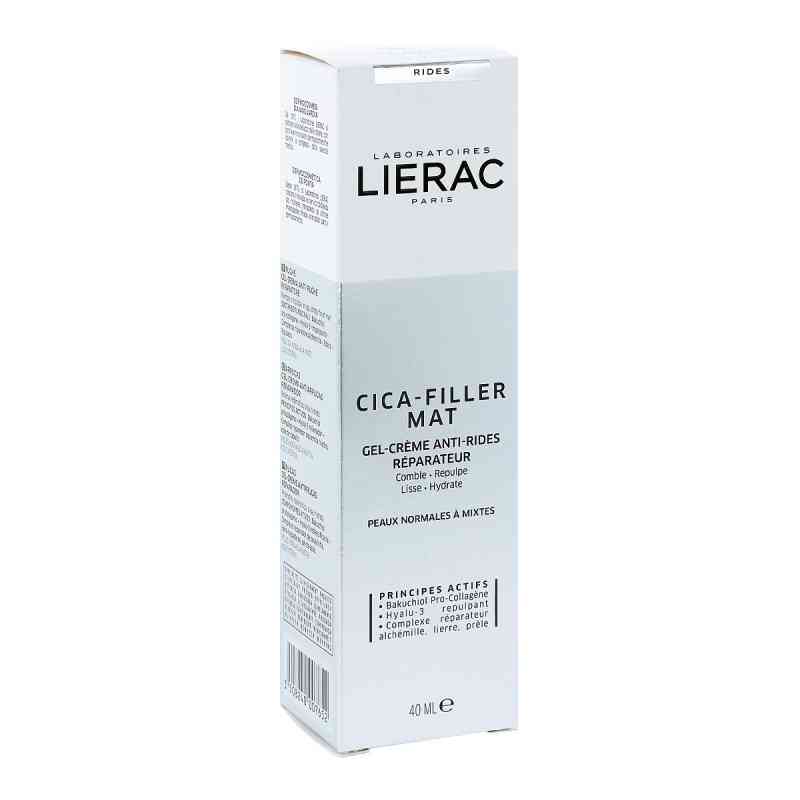 LIERAC CICA FILLER Anti-Falten Gel-Creme Mischhaut 40 ml von Laboratoire Native Deutschland GmbH PZN 15993811