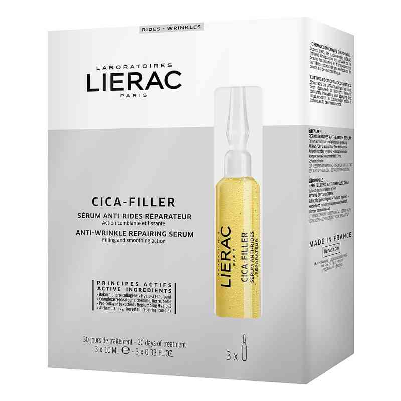LIERAC CICA FILLER Anti-Falten Intensiv-Serum 3X10 ml von Laboratoire Native Deutschland GmbH PZN 15993797