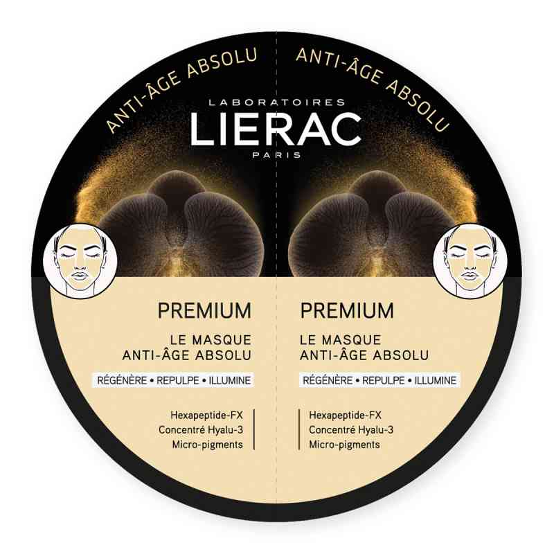 Lierac Masken Duo Premium Gesichtsmaske 2X6 ml von Laboratoire Native Deutschland GmbH PZN 16392640