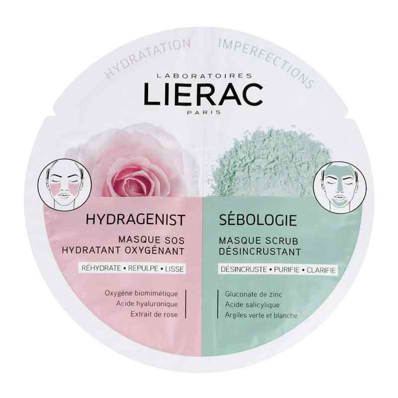 Lierac Masken Hydragenist+sebologie Gesichtsmaske 2X6 ml von Laboratoire Native Deutschland GmbH PZN 16392657