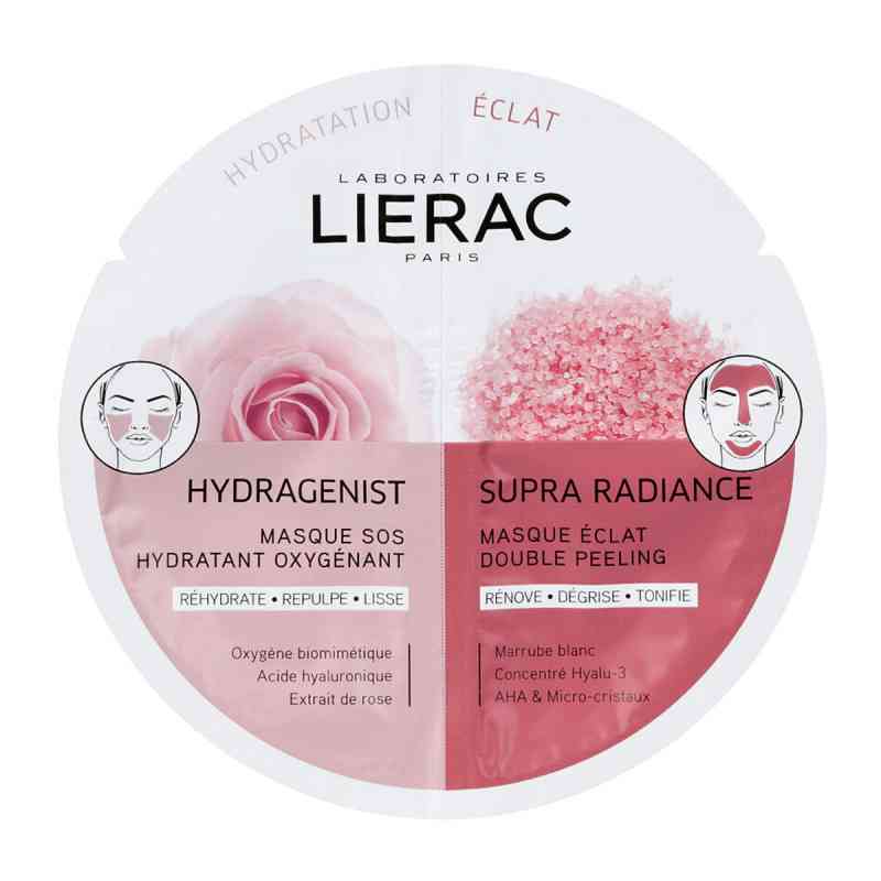 Lierac Masken Hydragenist+supra Radiance Ges.m. 2X6 ml von Laboratoire Native Deutschland GmbH PZN 16392692