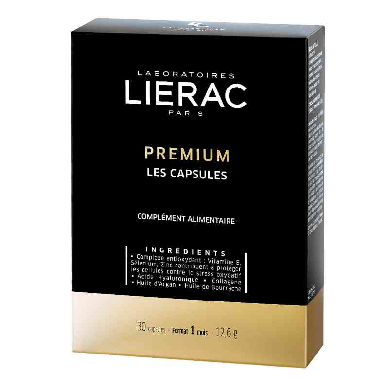 LIERAC PREMIUM Anti-Age Nahrungsergänzungskapseln 30 stk von Laboratoire Native Deutschland GmbH PZN 16067928