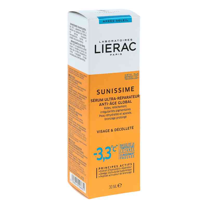 LIERAC SUNISSIME AfterSun Serum Gesicht, Dekolleté 30 ml von Laboratoire Native Deutschland GmbH PZN 15876175