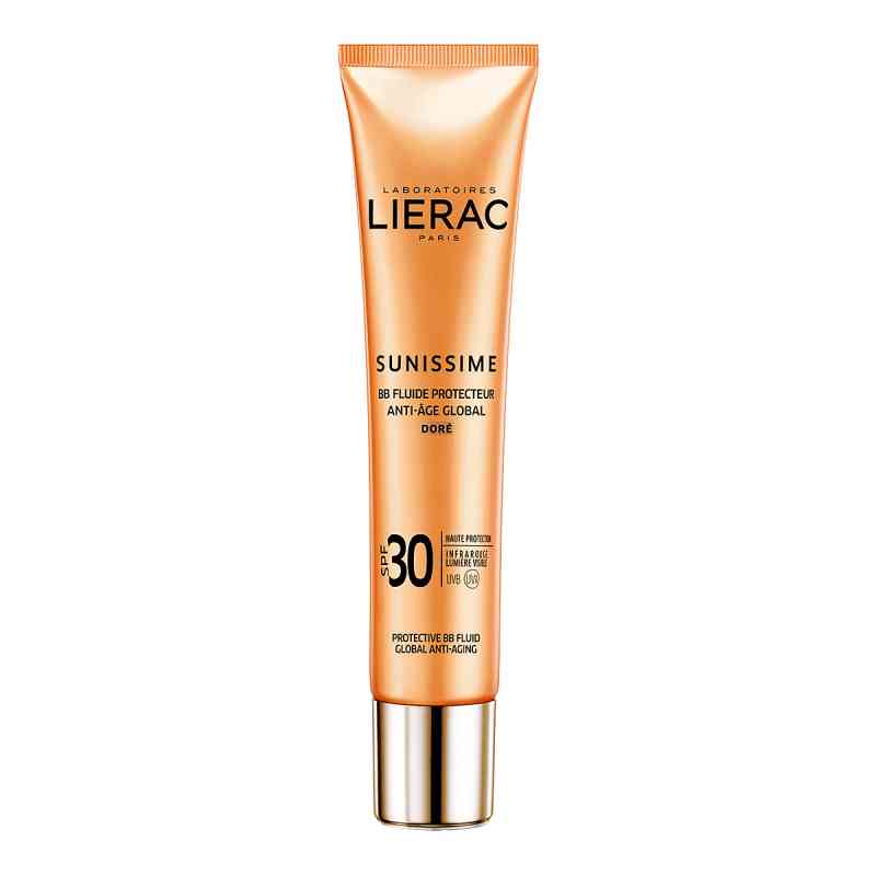 LIERAC SUNISSIME BB Schutzfluid Gesich LSF30, Doré 40 ml von Laboratoire Native Deutschland GmbH PZN 15399491