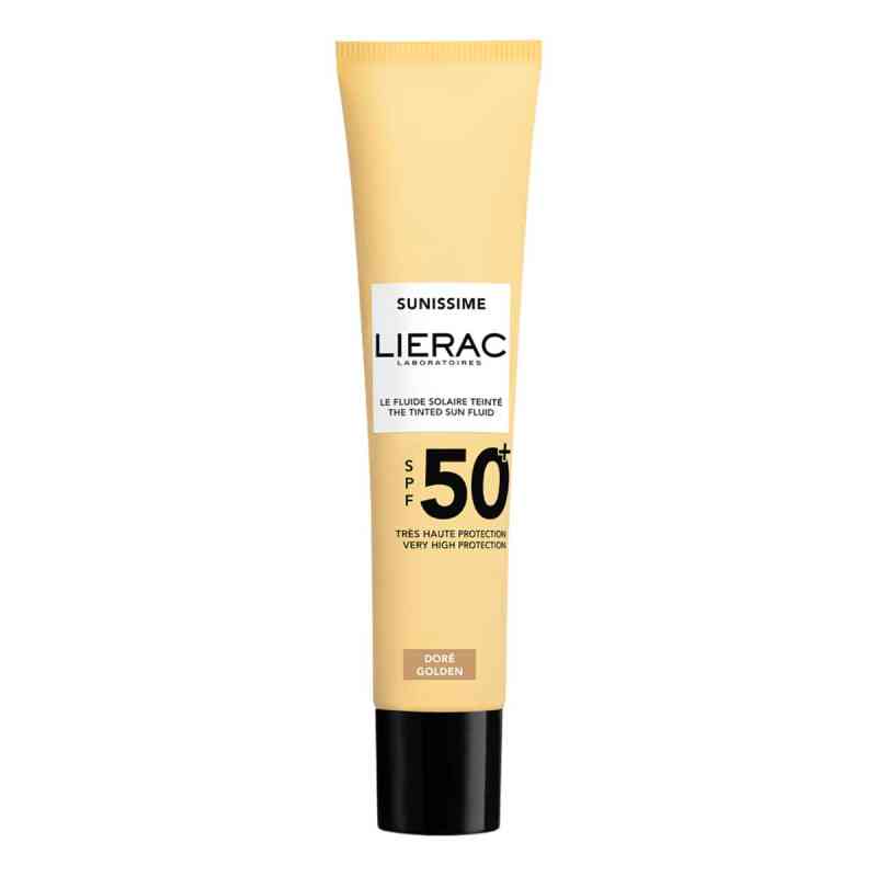 Lierac Sunissime Getöntes Sonnenfluid Gesicht LSF 50 40 ml von Laboratoire Native Deutschland GmbH PZN 19778831