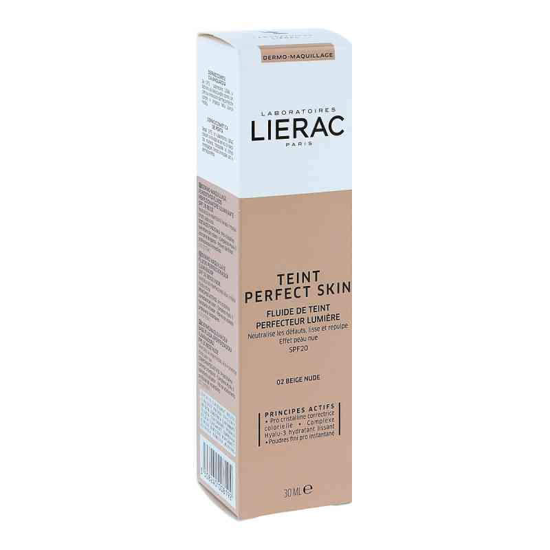 LIERAC TEINT PERFECT SKIN Make-up 02 Nude Beige 30 ml von Laboratoire Native Deutschland GmbH PZN 16067880