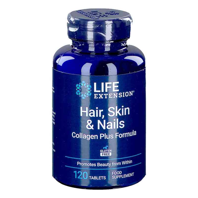 Life Extension Hair Skin & Nails Collagen Plus Formula Tabletten 120 stk von Vuzimo B.V. PZN 19740610