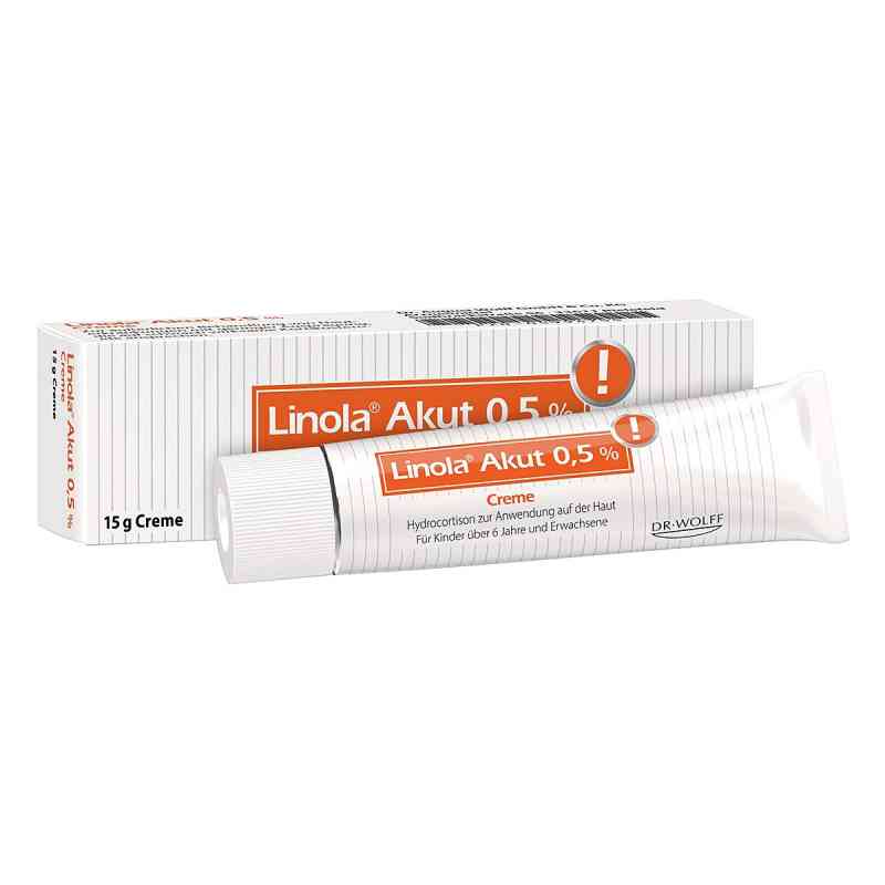 Linola Akut 0,5% Hydrocortison Creme 15 g von Dr. August Wolff GmbH & Co. KG Arzneimittel PZN 05994755