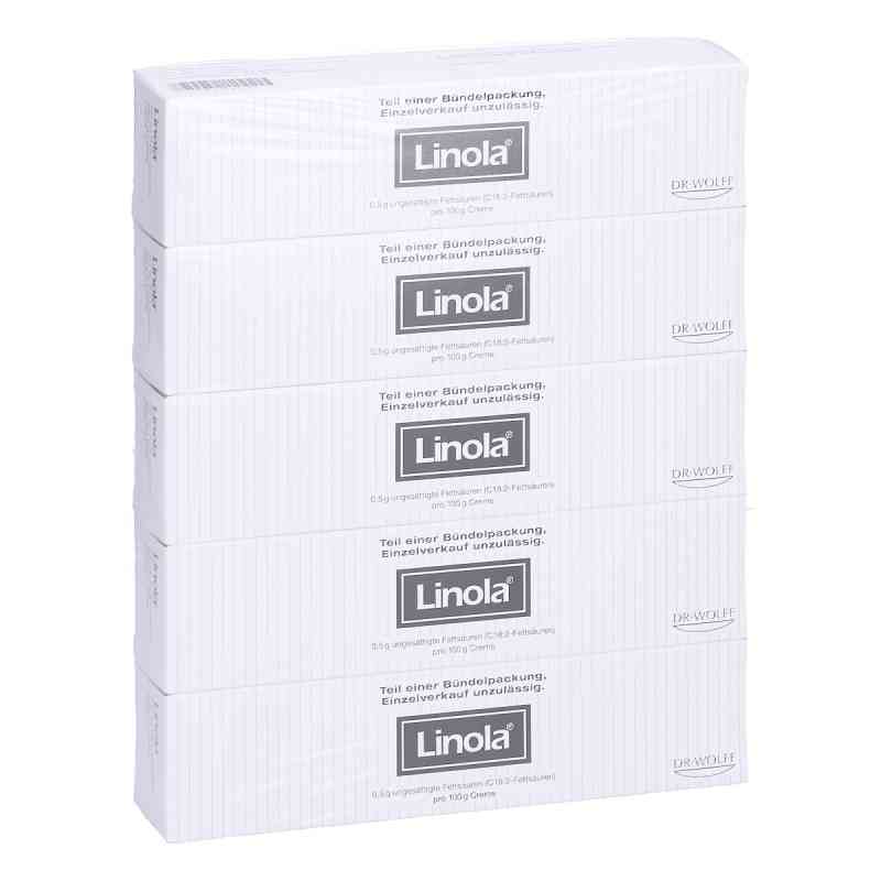 Linola Creme 5X100 g von Dr. August Wolff GmbH & Co. KG Arzneimittel PZN 20369285