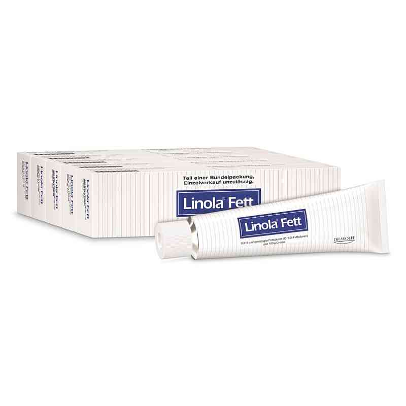 Linola Fett Creme 5X100 g von Dr. August Wolff GmbH & Co.KG Arzneimittel PZN 19721498