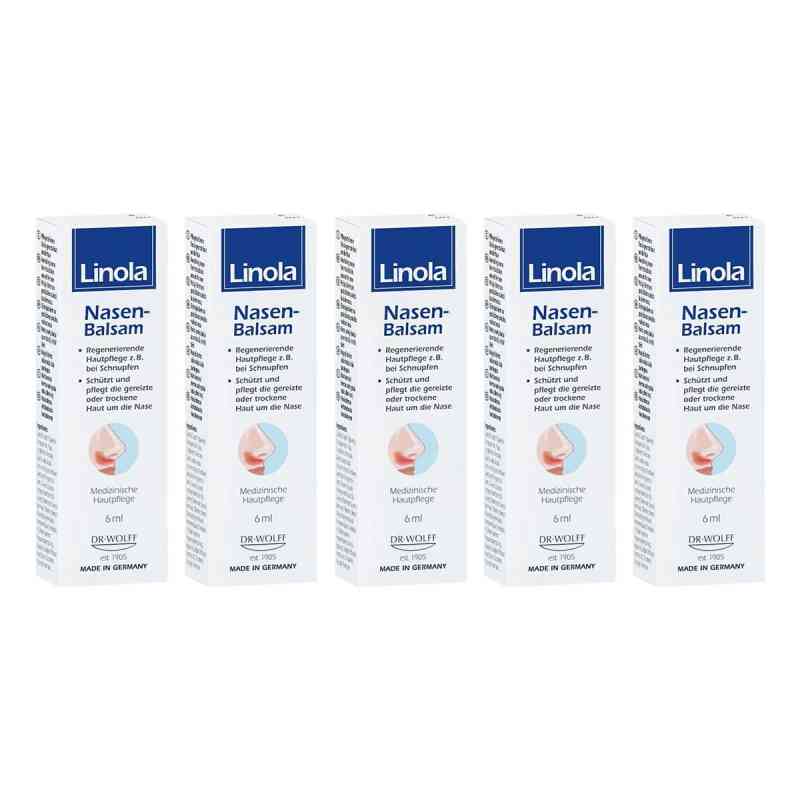Linola Nasen-Balsam 5x6 ml von Dr. August Wolff GmbH & Co.KG Arzneimittel PZN 08104700