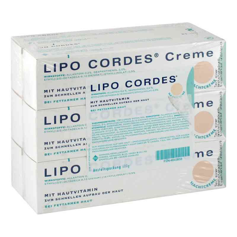Lipo Cordes Creme 600 g von Ichthyol-Gesellschaft Cordes Her PZN 04643858