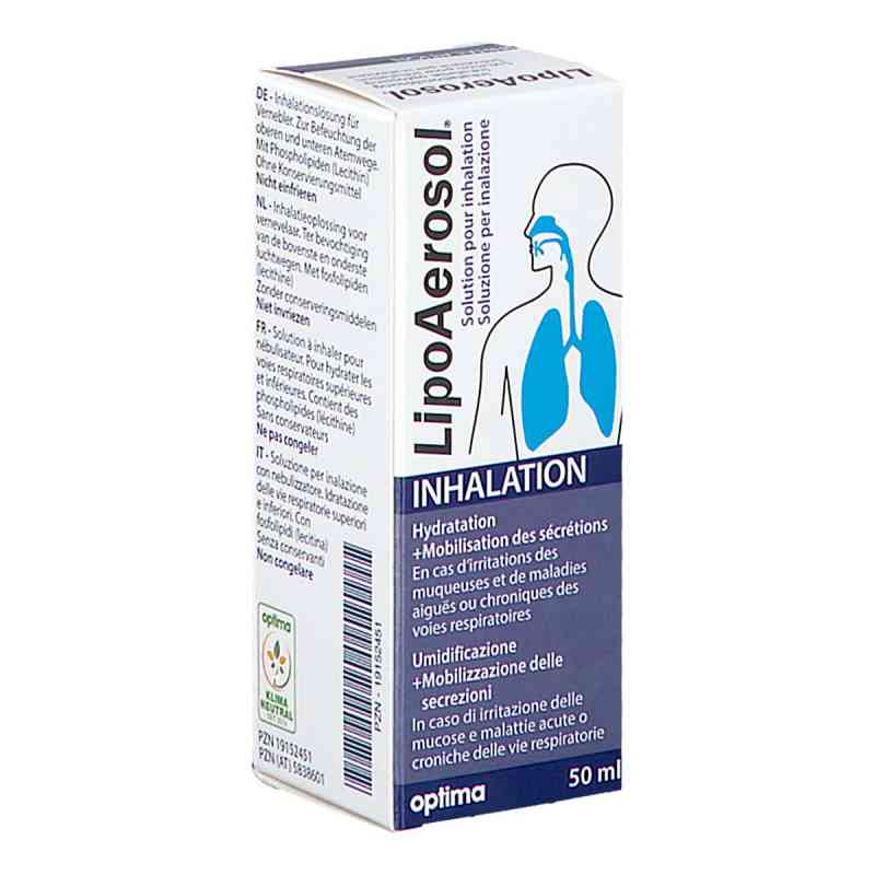 LipoAerosol Inhalation 50 ml von OPTIMA Pharmazeutische GmbH PZN 19152451