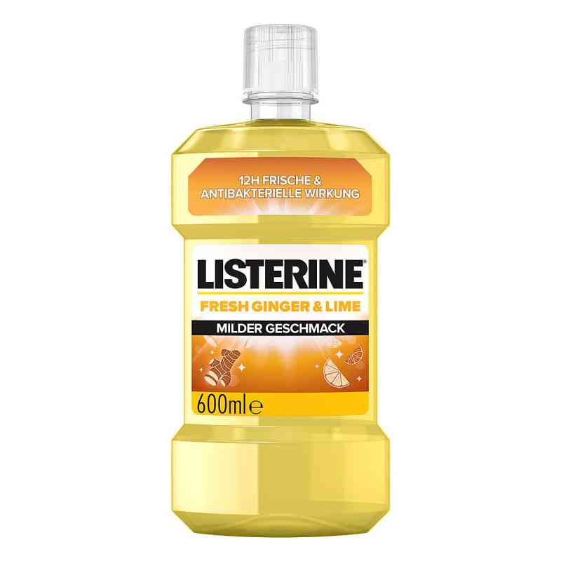Listerine Fresh Ginger & Lime Mundspülung 600 ml von Kenvue Germany GmbH (OTC) PZN 17395965