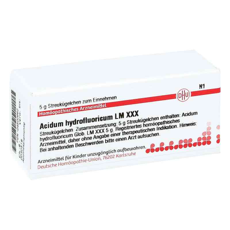 Lm Acidum Hydrofluor. Xxx Globuli 5 g von DHU-Arzneimittel GmbH & Co. KG PZN 04500662