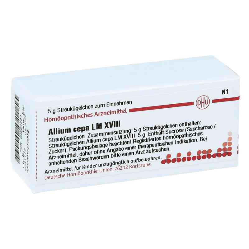 Lm Allium Cepa Xviii Globuli 5 g von DHU-Arzneimittel GmbH & Co. KG PZN 04501294