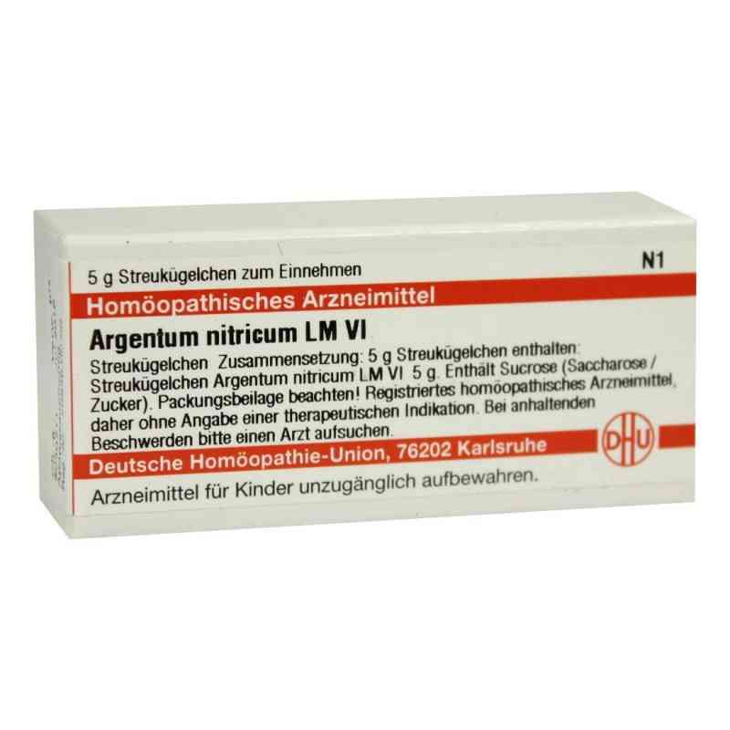 Lm Argentum Nitricum Vi Globuli 5 g von DHU-Arzneimittel GmbH & Co. KG PZN 02658666