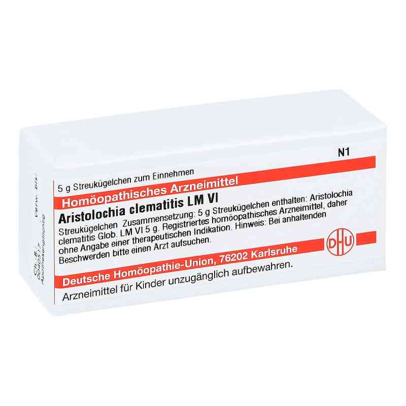 Lm Aristolochia Clem. Vi Globuli 5 g von DHU-Arzneimittel GmbH & Co. KG PZN 02673298