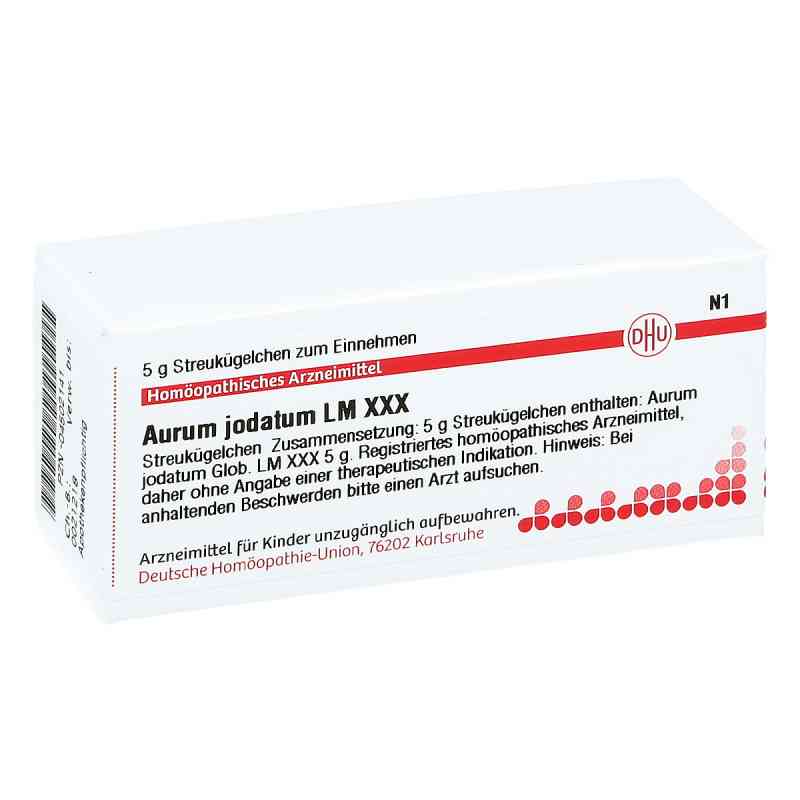 Lm Aurum Jodatum Xxx Globuli 5 g von DHU-Arzneimittel GmbH & Co. KG PZN 04502141
