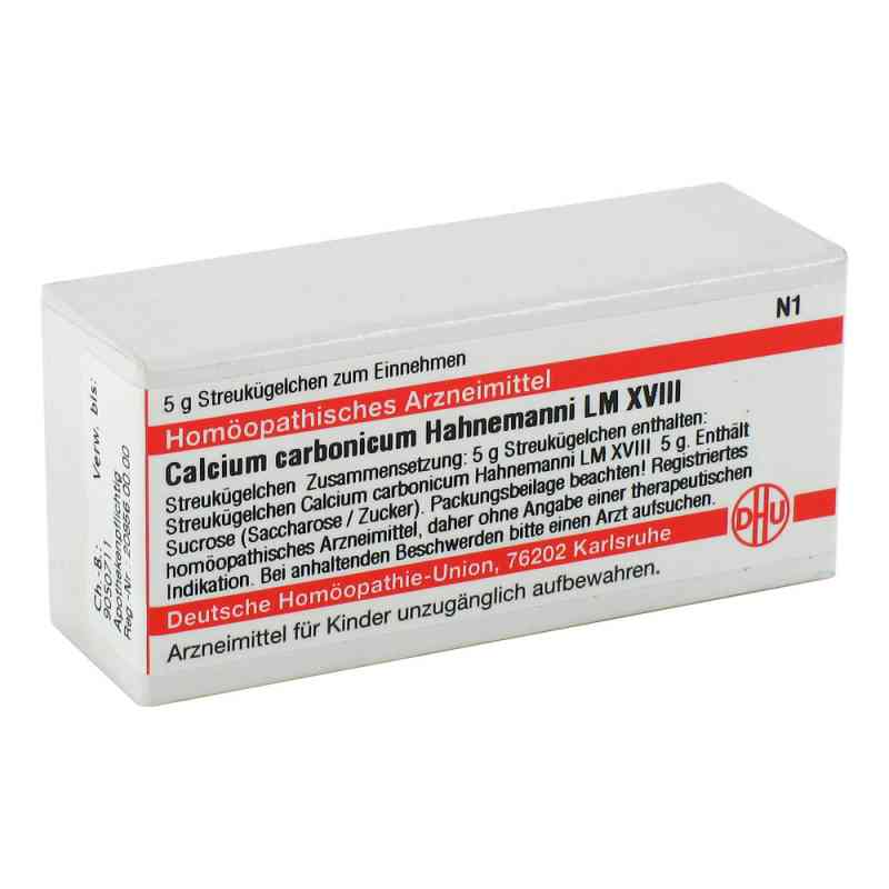 Lm Calcium Carb. Xviii Globuli Hahnemanni 5 g von DHU-Arzneimittel GmbH & Co. KG PZN 02658844
