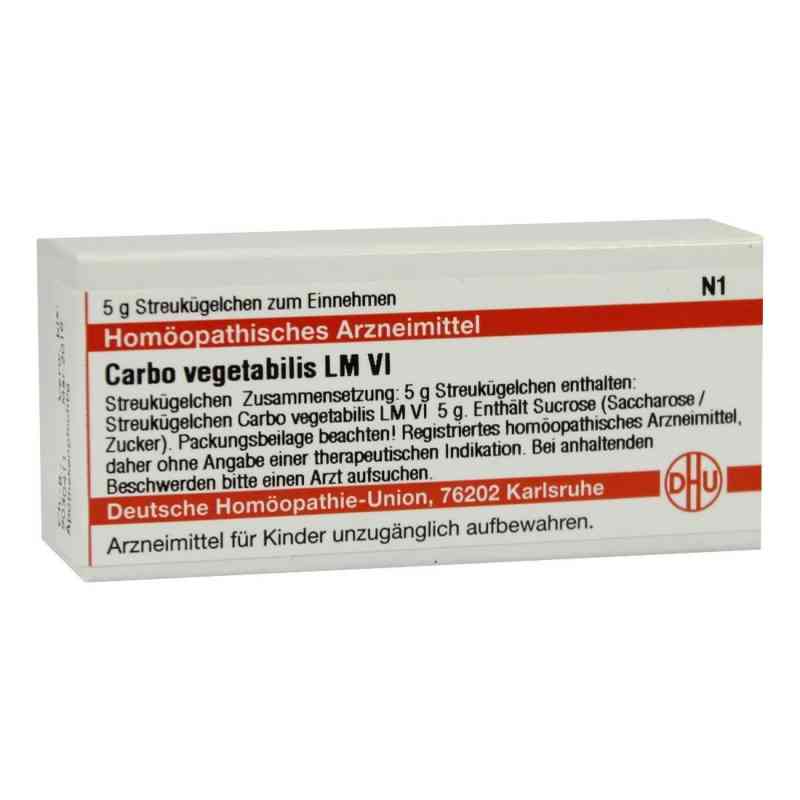 Lm Carbo Vegetabilis Vi Globuli 5 g von DHU-Arzneimittel GmbH & Co. KG PZN 02658927