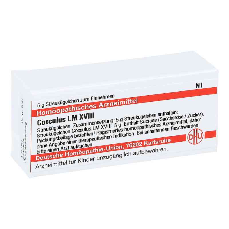 Lm Cocculus Xviii Globuli 5 g von DHU-Arzneimittel GmbH & Co. KG PZN 02659074