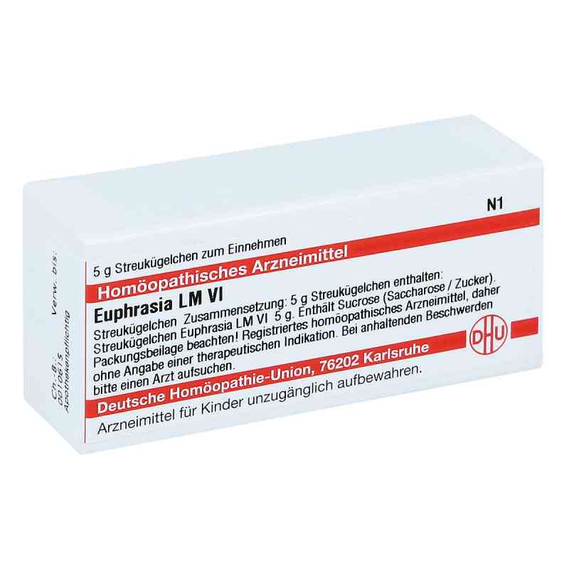 Lm Euphrasia Vi Globuli 5 g von DHU-Arzneimittel GmbH & Co. KG PZN 04504677