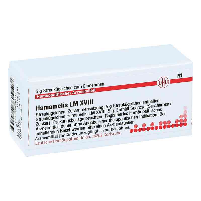 Lm Hamamelis Xviii Globuli 5 g von DHU-Arzneimittel GmbH & Co. KG PZN 04505091