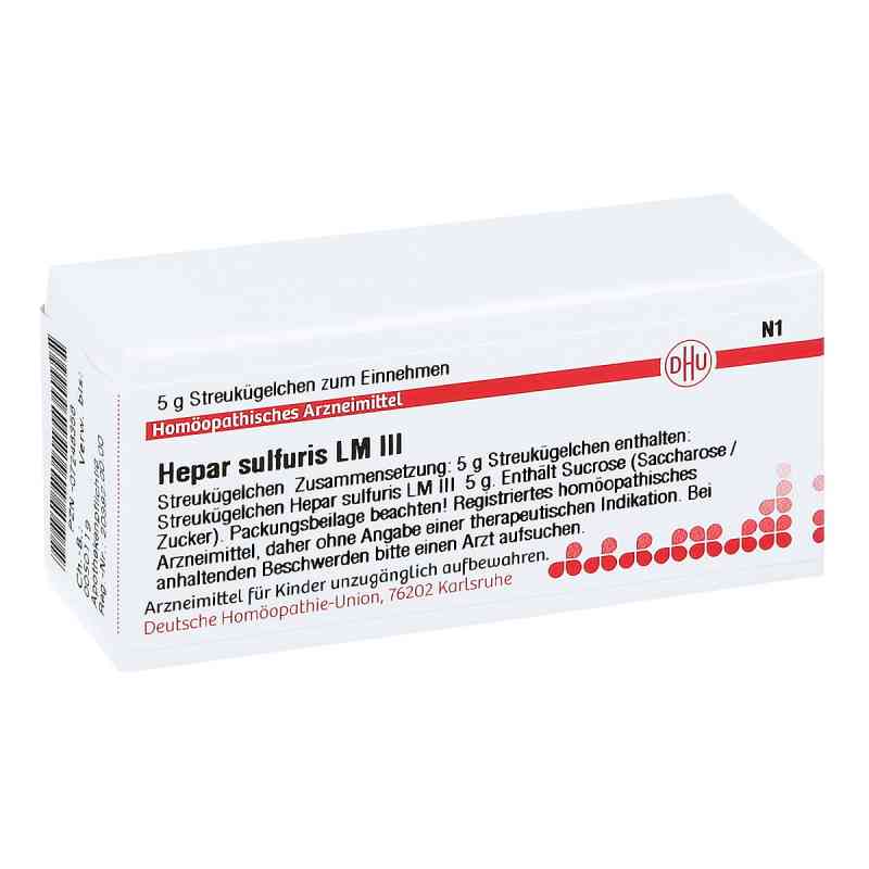 Lm Hepar Sulfuris Iii Globuli 5 g von DHU-Arzneimittel GmbH & Co. KG PZN 07248358