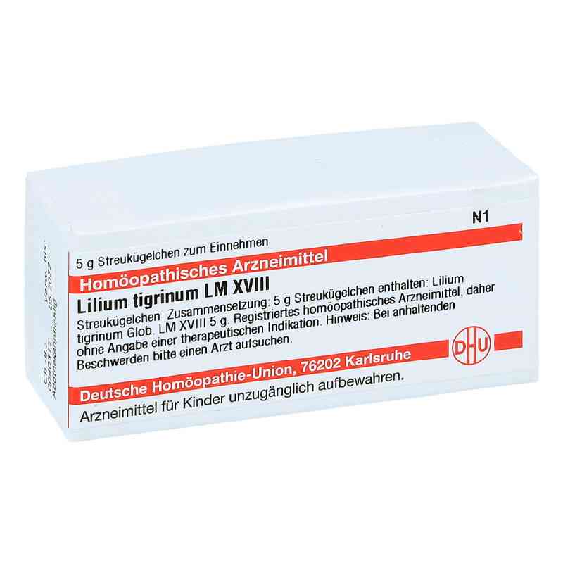 Lm Lilium Tigrinum Xviii Globuli 5 g von DHU-Arzneimittel GmbH & Co. KG PZN 04506251