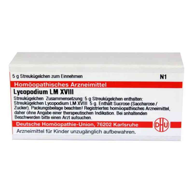 Lm Lycopodium Xviii Globuli 5 g von DHU-Arzneimittel GmbH & Co. KG PZN 02659619