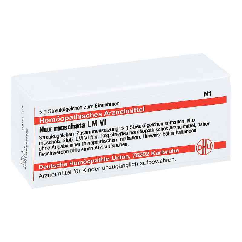 Lm Nux Moschata Vi Globuli 5 g von DHU-Arzneimittel GmbH & Co. KG PZN 02659832
