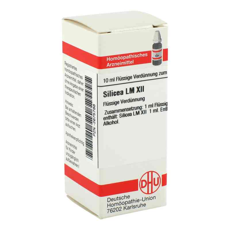Lm Silicea Xii 10 ml von DHU-Arzneimittel GmbH & Co. KG PZN 02675788