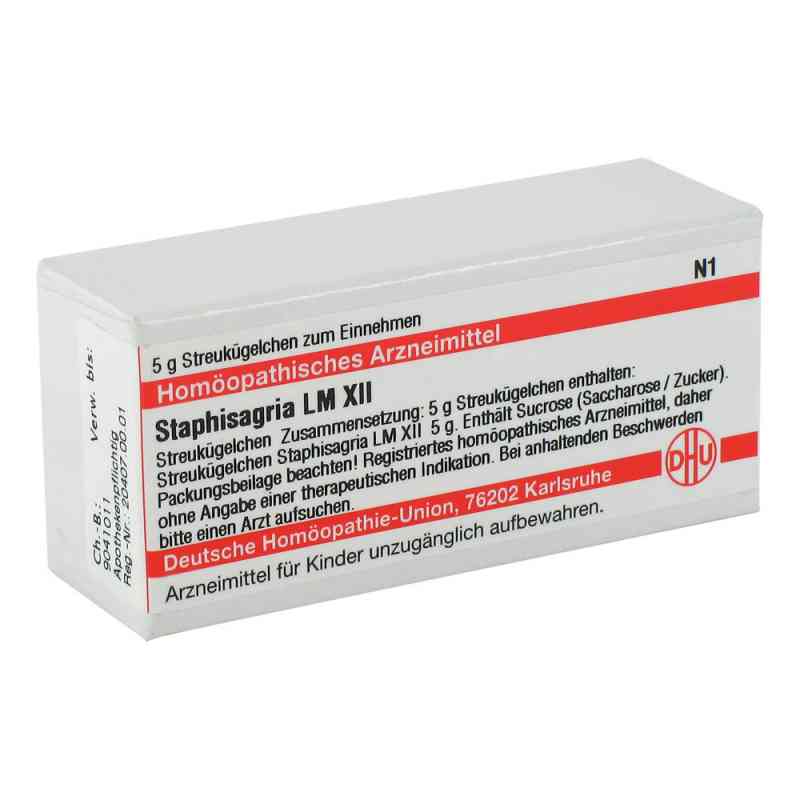 Lm Staphisagria Xii Globuli 5 g von DHU-Arzneimittel GmbH & Co. KG PZN 02678947