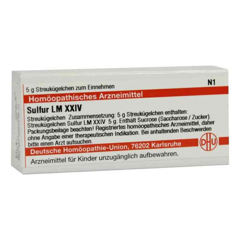 Lm Sulfur Xxiv Globuli 5 g von DHU-Arzneimittel GmbH & Co. KG PZN 02678999