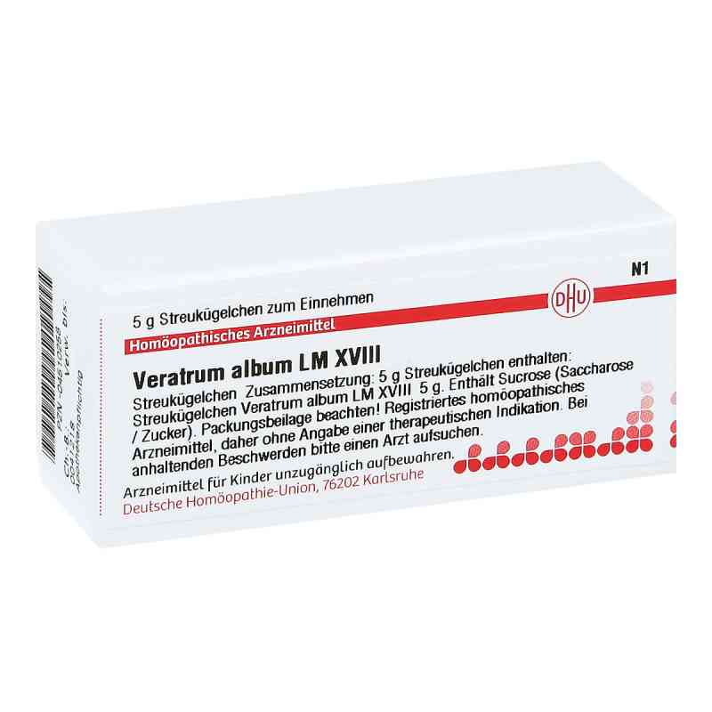 Lm Veratrum Album Xviii Globuli 5 g von DHU-Arzneimittel GmbH & Co. KG PZN 04510258