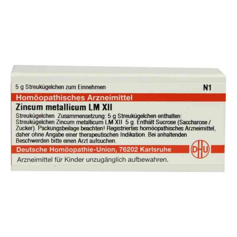 Lm Zincum Metallicum Xii Globuli 5 g von DHU-Arzneimittel GmbH & Co. KG PZN 02679119