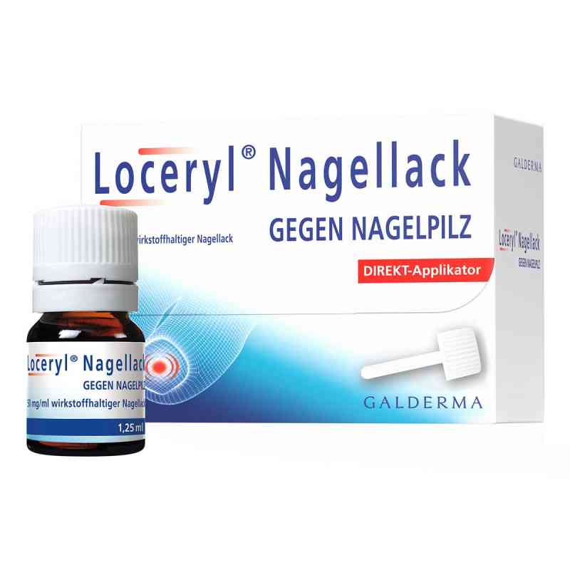 Loceryl Nagellack gegen Nagelpilz Direkt-Applikator 1.25 ml von Galderma Laboratorium GmbH PZN 18223812