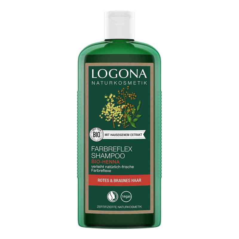 Logona Farbreflex Shampoo Rot-Braun Bio-Henna 250 ml von LOGOCOS Naturkosmetik GmbH & Co. KG PZN 12437280