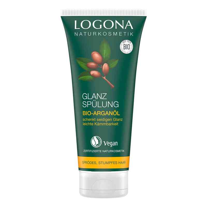 Logona Glanz Spülung Bio-Arganöl 200 ml von LOGOCOS Naturkosmetik GmbH & Co. KG PZN 16142920