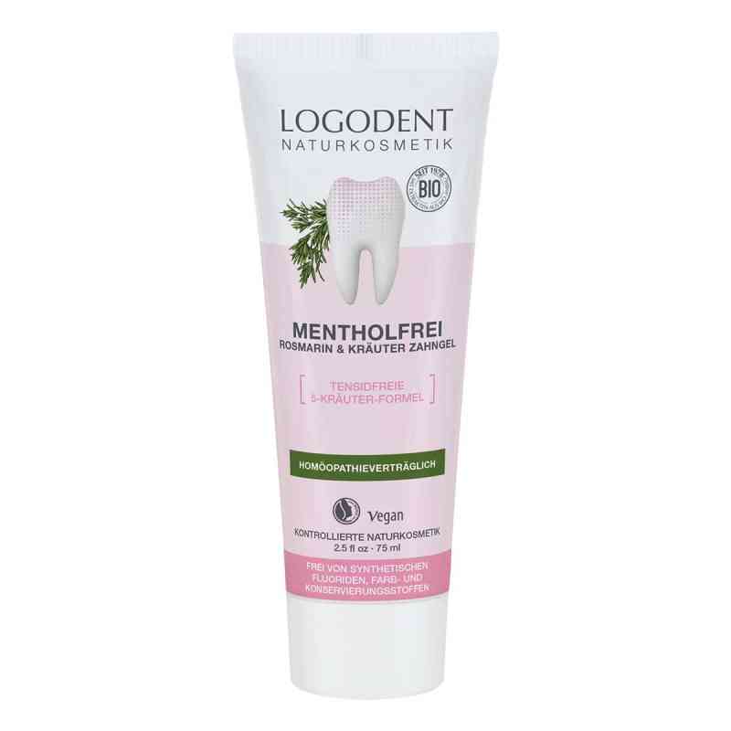 Logona Mentholfrei Rosmarin & Kräuter Zahngel 75 ml von LOGOCOS Naturkosmetik GmbH & Co. KG PZN 12700381