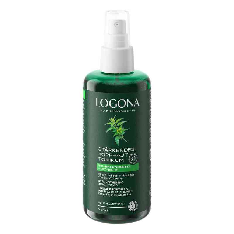 Logona Stärkendes Kopfhauttonikum Bio-Brennnessel & Bio-Birke 150 ml von LOGOCOS Naturkosmetik GmbH & Co. KG PZN 08107054