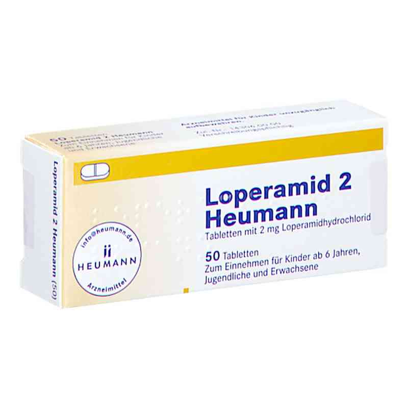 Loperamid 2 Heumann 50 stk von HEUMANN PHARMA GmbH & Co. Generi PZN 04473008