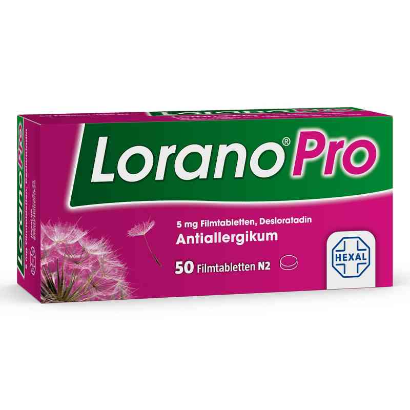 Lorano®Pro bei Allergie – Für alle Heuschnupfen-Symptome 50 stk von Hexal AG PZN 10090197