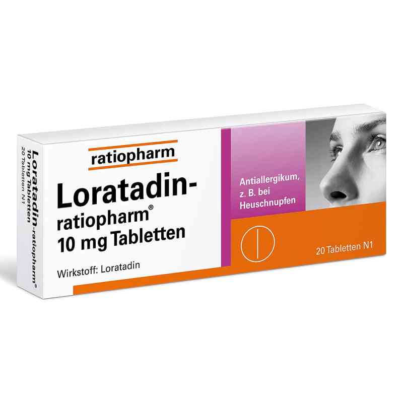 Loratadin-ratiopharm® 10 mg Tabletten 20 stk von ratiopharm GmbH PZN 00142740