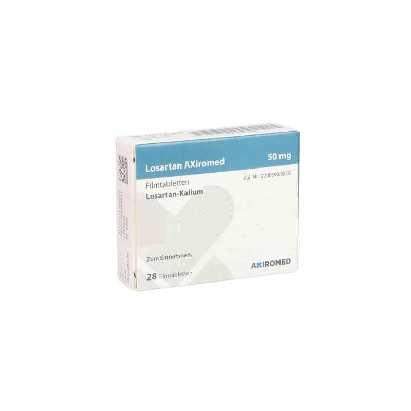 Losartan Axiromed 50 mg Filmtabletten 28 stk von Medical Valley Invest AB PZN 13817406