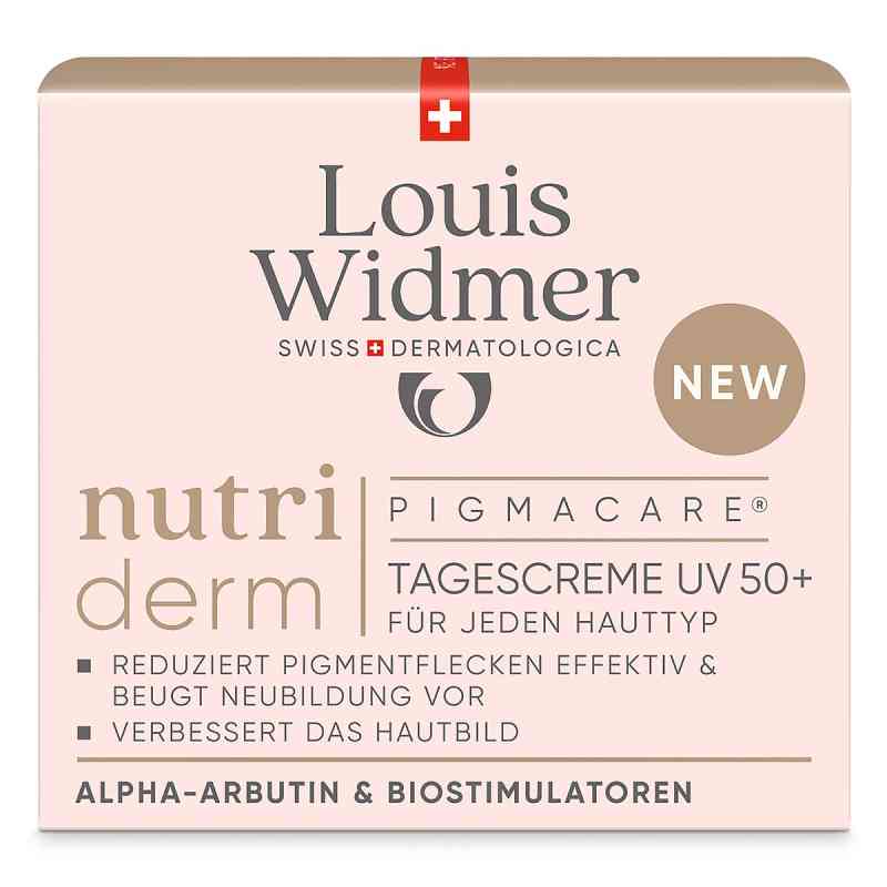 Louis Widmer nutriderm Pigmacare Tagescreme UV 50+ 50 ml von LOUIS WIDMER GmbH PZN 19337736