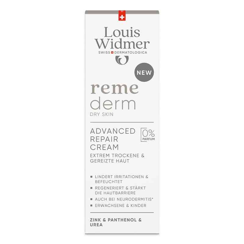 Louis Widmer remederm Advanced  Repair Cream unparfümiert 75 ml von LOUIS WIDMER GmbH PZN 19819783