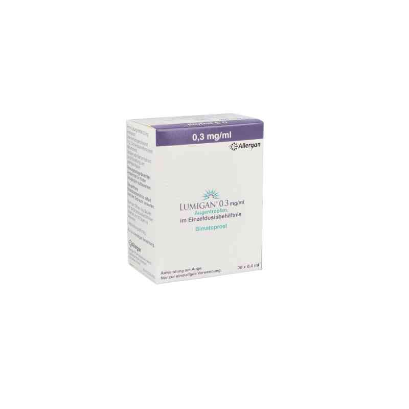 LUMIGAN 0,3mg/ml Augentropfen 30X0.4 ml von AbbVie Deutschland GmbH & Co. KG PZN 02667205